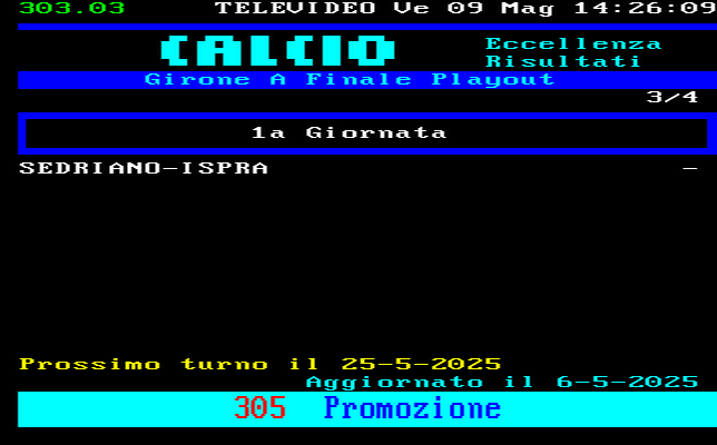 CLASSIFICA CAMPIONATO CALCIO ECCELLENZA LOMBARDIA GIRONE C