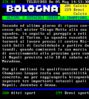 news televideo Bologna
