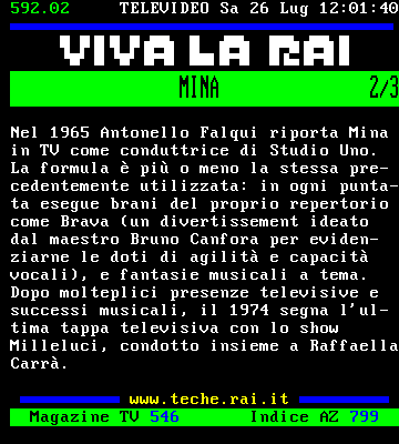 scaricare dato televideo